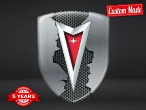 Pontiac Emblèmes Auto Personnalisés Haut de Gamme Perso